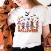 Bundle Halloween Characters Tarot Card Shirt