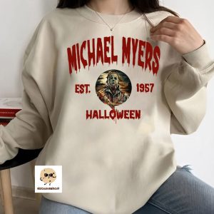 Customized Horror Movie Characters Halooween Sweatshirt