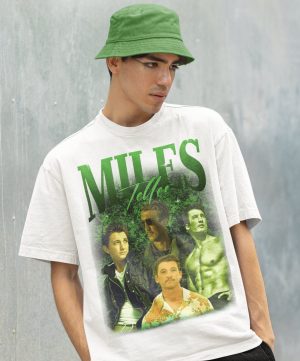 Retro Miles Teller Shirt, Miles Teller Fan Tees