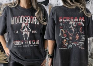 Woodsboro Horror Film Club Shirt, Spooky Season t-shirt