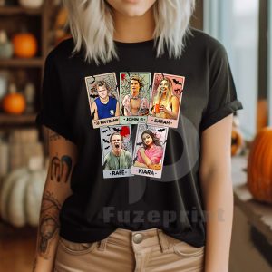 Outer Banks Characters Tarot Card Shirt, Horror Halloween Shirt