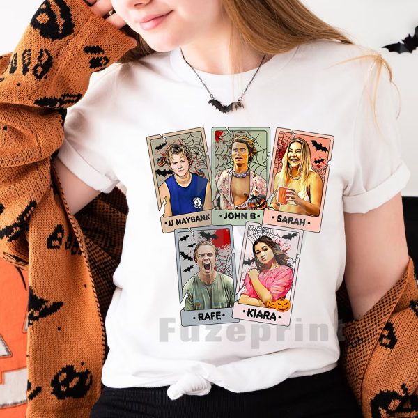 Outer Banks Characters Tarot Card Shirt Horror Halloween