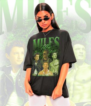 Retro Miles Teller Shirt, Miles Teller Fan Tees