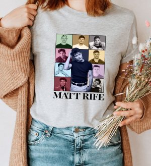Rifey Material Eras T-Shirt, Matt Rife Fan Gifts