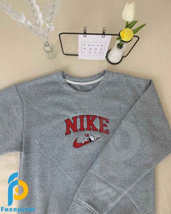 Snoopy Nike Embroidered Sweatshirt