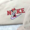 Halloween Character Disney Stitch Pennywise Nike Embroidered Sweatshirt