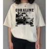 Coraline T-Shirt TV Series Funny Retro