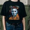 Vintage Horror Movie Character Halloween Sweatshirt