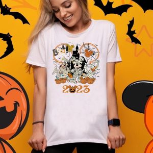 Disney Trick Or Treat Mickey And Friend Halloween Sweatshirt