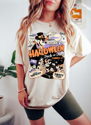 Vintage Mickey’s Halloween Trick Or Treat Sweatshirt