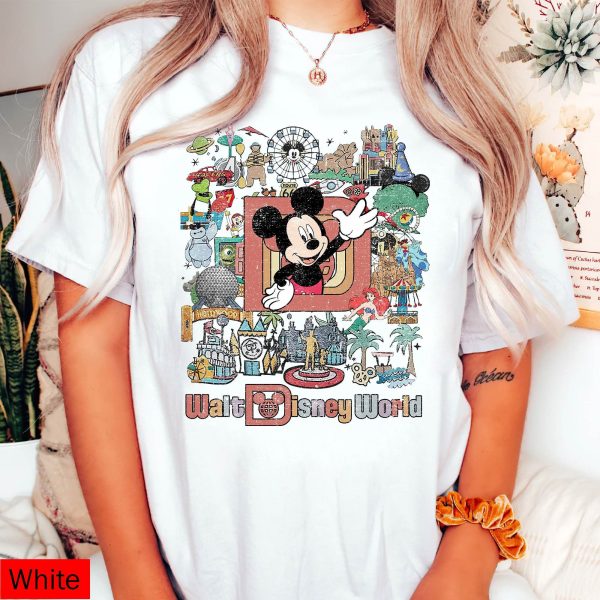 Comfort Colors Custom Character Walt Disney World Sweatshirt