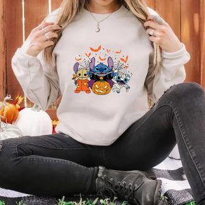 Vintage Disney Stitch Halloween Sweatshirt Scream Horror Movie Character