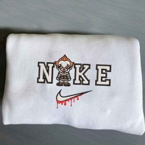 Nike Horror Character Pennywise Embroidered Sweatshirt