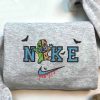 Halloween Nike Minnie In Devils Embroidered Sweatshirt