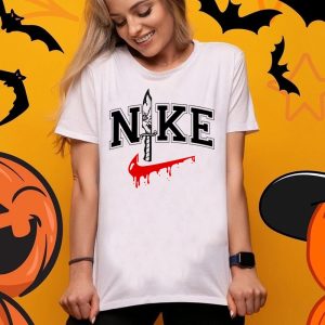 Horror Movie Character Chucky Knife Halloween Shirt