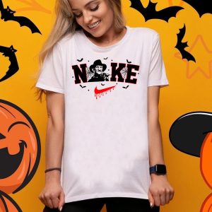 Nike Horror Movie Character Freddy Krueger Shirt