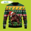 Personalized Dinosaur Jurassic Park Ugly Christmas Sweater Gift Xmas Shirt T-rex For Lovers