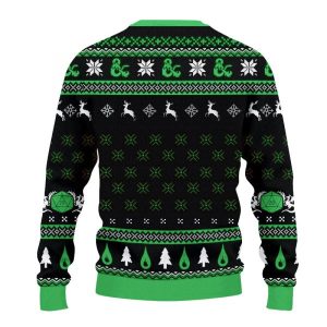 DnD Classes Collection Christmas Ugly Sweater Class Knitted Dungeons And Dragons Funny Dnd Xmas Gift