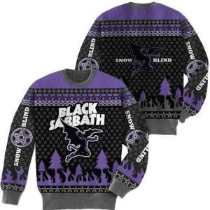 Black Sabbath Band 3D Ugly Sweater,Black Sabbath Fans Ugly Sweater,Black Sabbath Sweater All Over Printed,Christmas Gift Ugly Sweater