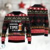 Simplee Fireball Whiskey Christmas Ugly Sweater Gift For Dad Sweatshirt