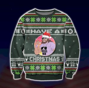 Macho Man Randy Savage 2022 Ugly Sweater, Xmas Sweater 3D, The Cream of the Crop Macho Man Randy Savage Ugly Knitted Christmas Sweatshirt