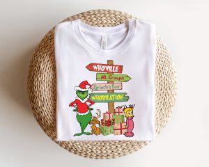 The Grinch Layered Whoville Mr Crumpit, Grinch's Lair Whobilation Christmas Sweatshirt