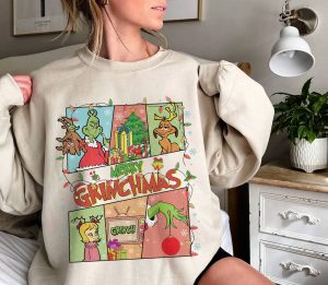 Vintage Grinch Christmas Sweatshirt