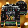 Retro Disney Christmas Sweatshirt Mickey And Friends Minnie Donald Daisy Merry T-Shirt Chritmas Ugly Sweater