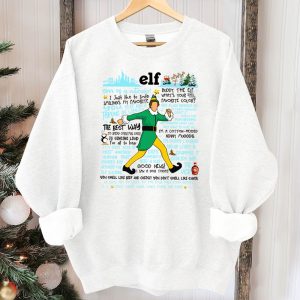 Elf I Know Him Sweatshirt Merry Christmas 2023
