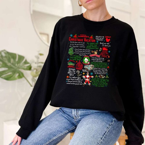National Lampoon’s Christmas Vacation Quotes Sweatshirt