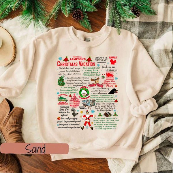National Lampoon’s Christmas Vacation Quotes Sweatshirt