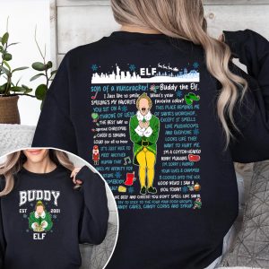 Buddy Elf Omg Santa I Know Him Sweatshirt