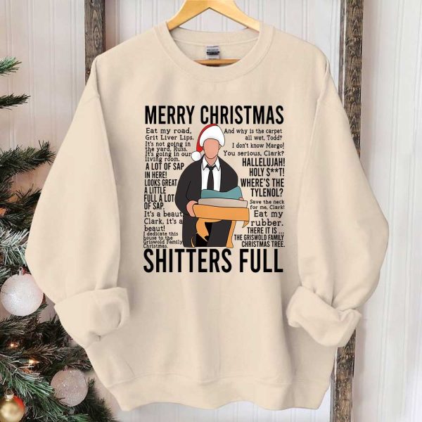 National Lampoons Christmas Vacation Shitters Full Sweatshirt