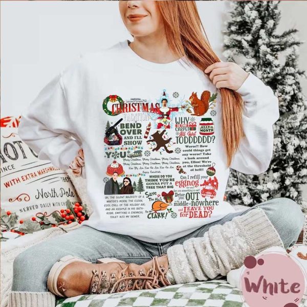 National Lampoons Christmas Vacation Quotes Sweatshirt