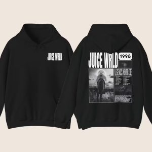 Juice WRLD Legends Never Die Album 2 Sides TShirt Hoodie Sweatshirt