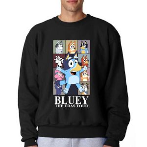 Bluey The Eras Tour Shirt Hoodie Sweatshirt