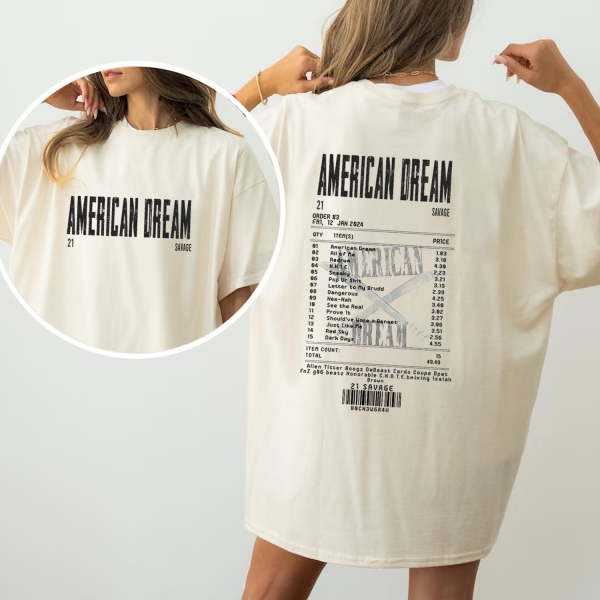 American Dream Album Tshirt Hoodie Sweatshirt