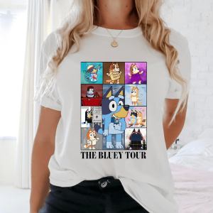 Cute Bluey Tour Sweatshirt Hoodie Tshirt