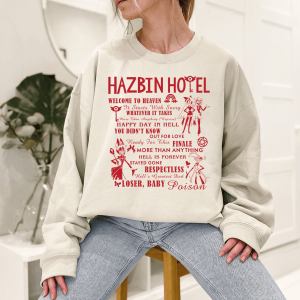 Hazbin Hotel 16 Songs Tshirt Hoodie Sweatshirt
