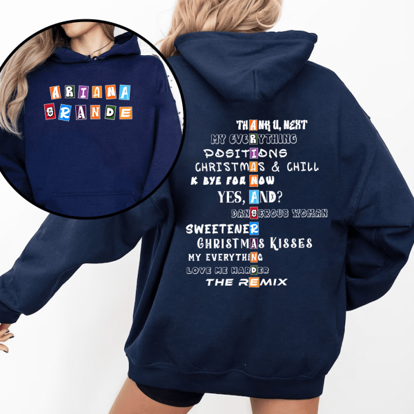 Ariana Grande Songs 2Sides Tshirt Sweatshirt Hoodie