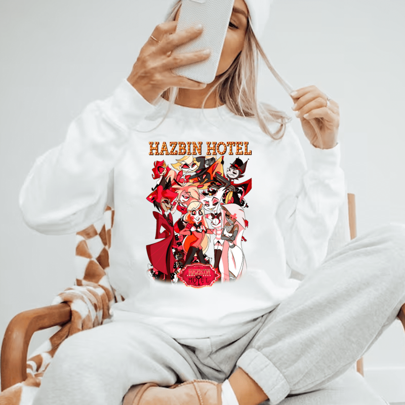 Hazbin Hotel Characters Graphic Tshirt Hoodie Sweatshirt - Fuzeprint