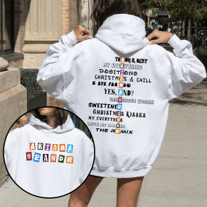 Ariana Grande Songs 2Sides Tshirt Sweatshirt Hoodie