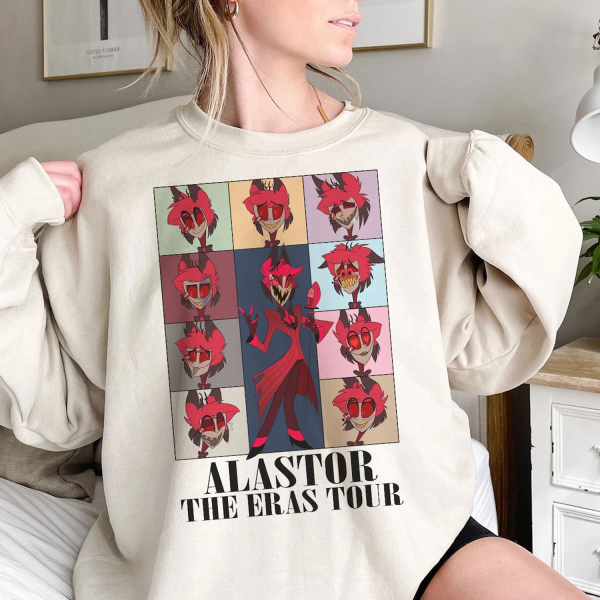 Alastor Cartoon The Eras Tour Tshirt Hoodie Sweatshirt