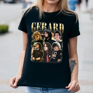 Gerard Way Vintage Tshirt Hoodie Sweatshirt