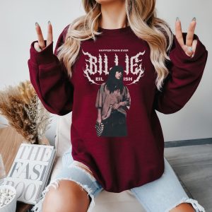 Billie Eillish Happier Than Ever Tshirt Hoodie Sweatshirt