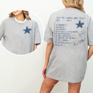 Billie Eilish Hit Me Hard And Soft 2Sided T-shirt Sweatshirt Hoodie