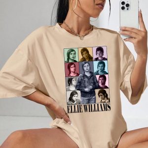 The Ellie Williams Tlou Eras Tour Tshirt Sweatshirt hoodie