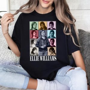 The Ellie Williams Tlou Eras Tour Tshirt Sweatshirt hoodie