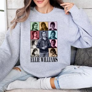 The Ellie Williams Tlou Eras Tour Tshirt Sweatshirt Hoodie