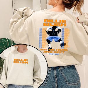 Billie Eilish Tour 2 Sides Tshirt Hoodie Sweatshirt